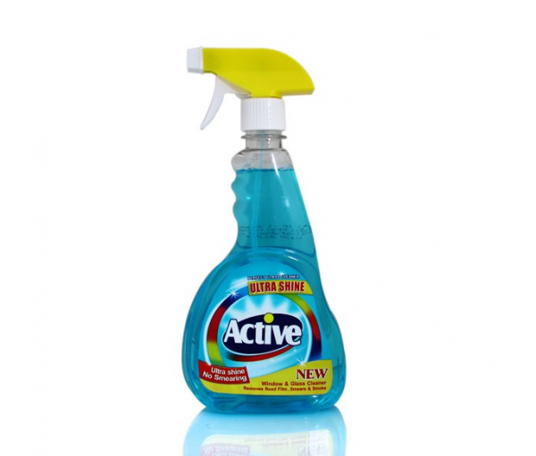 مایع شیشه شور اکتیو