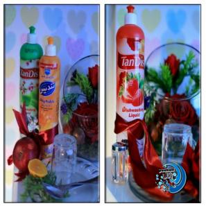 مایع ظرفشویی استوانه ای تندیس